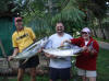 big john with some hog yellow fin tuna, aitutaki fishing